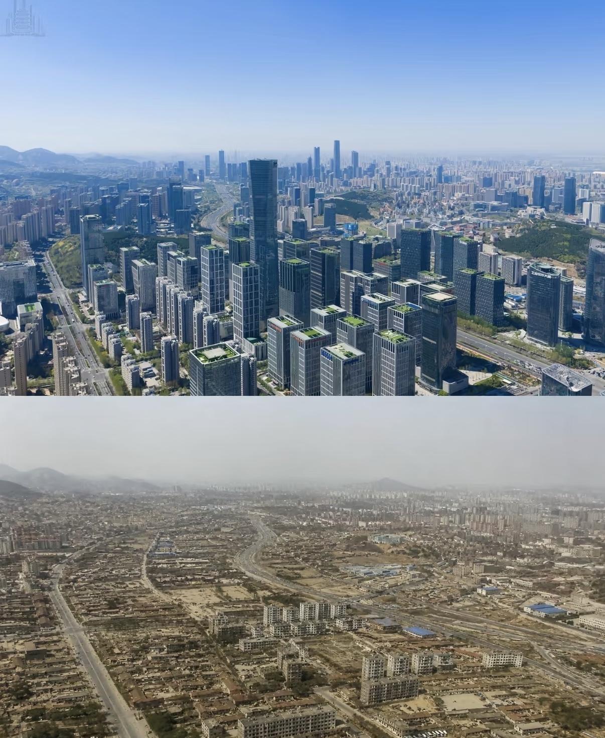 济南，当之无愧北方第二城[笑着哭]特别是新区的建设速度非常快，建完之后居然不输省会