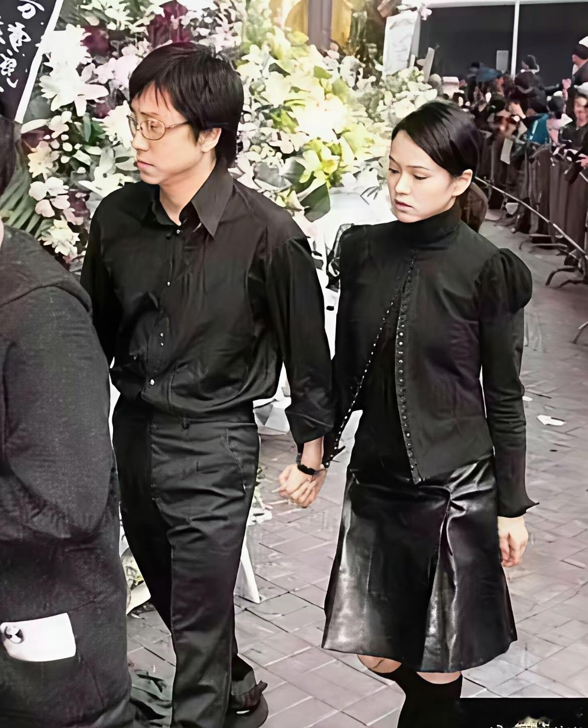 伊能静和庾澄庆从相识到分手唯一一张牵手照！