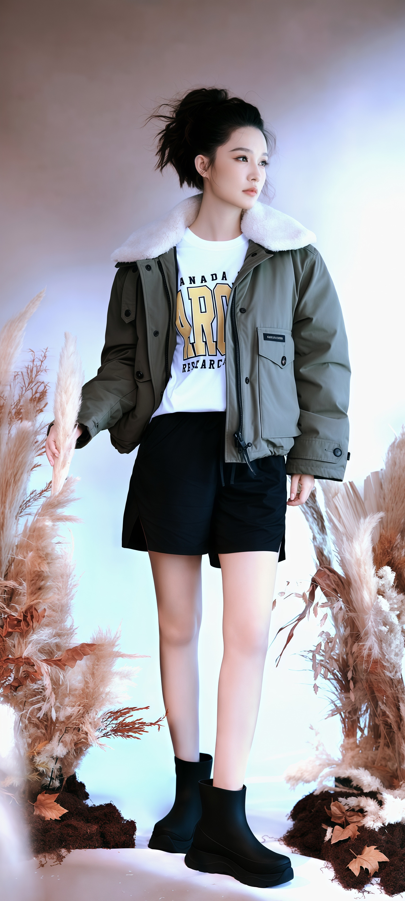 李沁梦幻系壁纸更新🆕女神真的穿什么都好看​​​