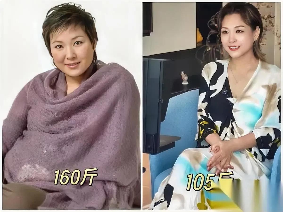 李静减肥被质疑？不是因认不出，是食谱被嫌简单54岁从160斤到105斤，