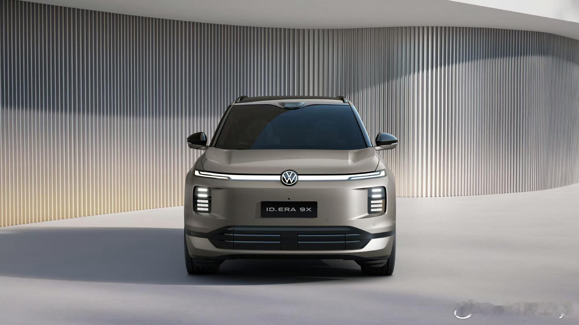 ID.ERA9X大众满级旗舰亮相大众ID9这个车挺有意思的，又是一辆9系的大型