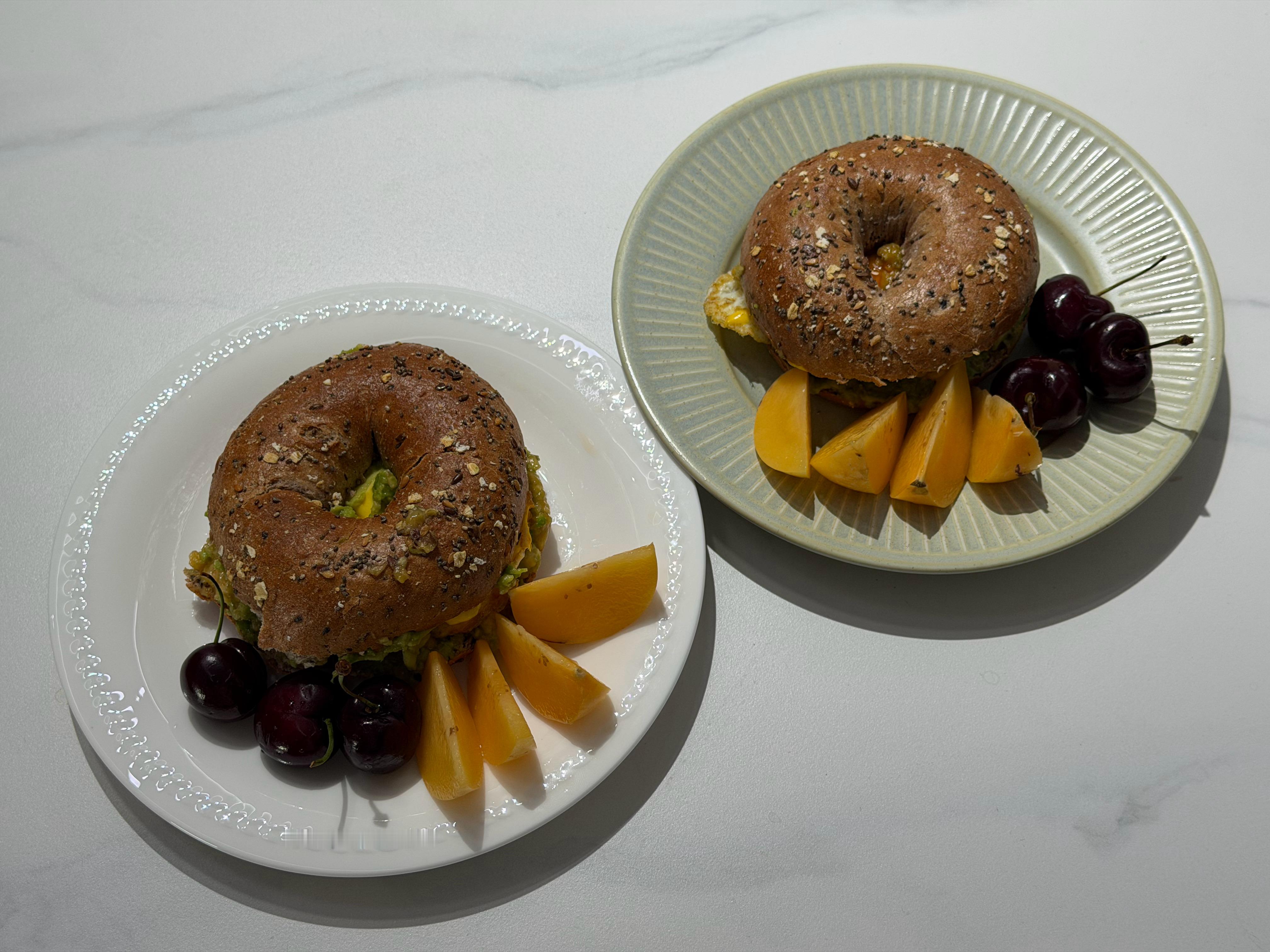 汪总的爱心早餐，提前适应白人饭。