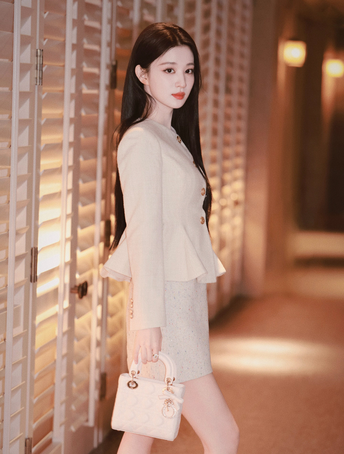 王楚然画完粗眼线眼睛大了一倍复习美貌𝐃𝐈𝐎𝐑迪奥⚪️