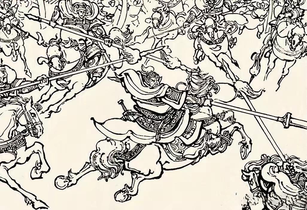 马谡兵败衔亭，被张郃追杀，幸亏魏延提兵来救。不料，司马懿早就埋伏，又将...