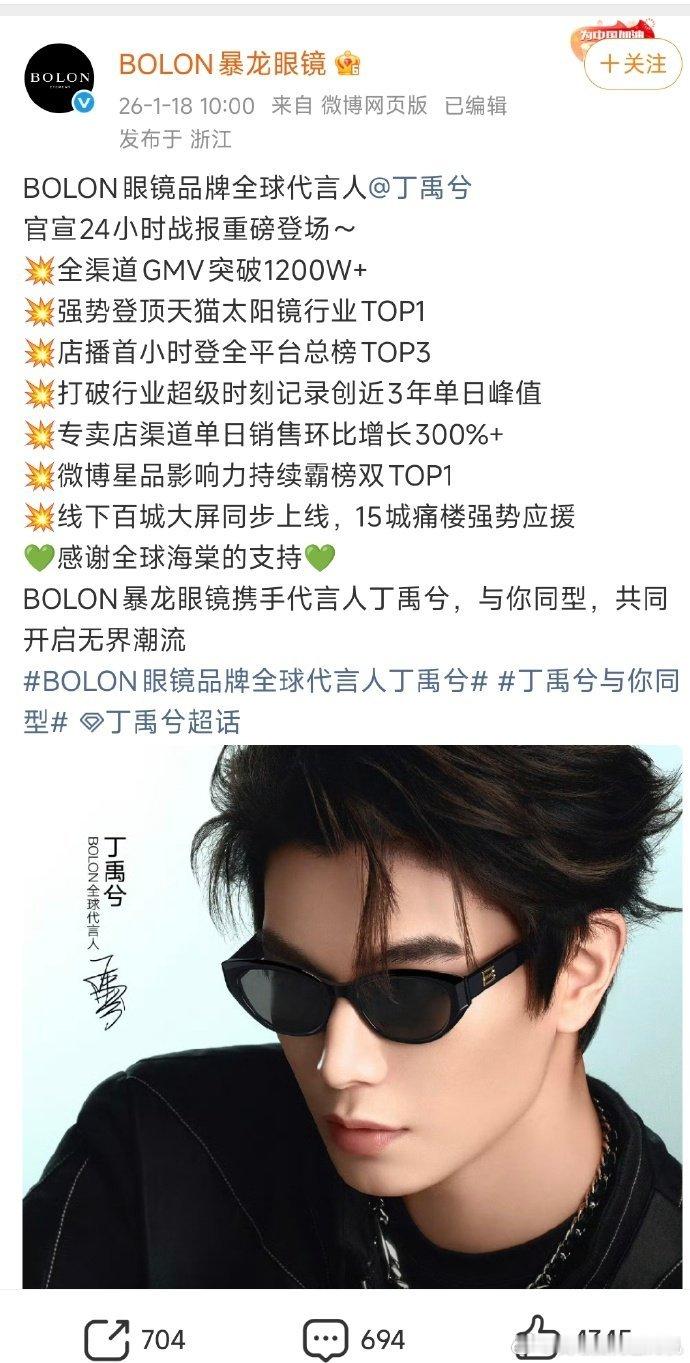 丁禹兮暴龙官方销量战报丁禹兮暴龙销量战报丁禹兮暴龙官方销量战报，24小时销售额