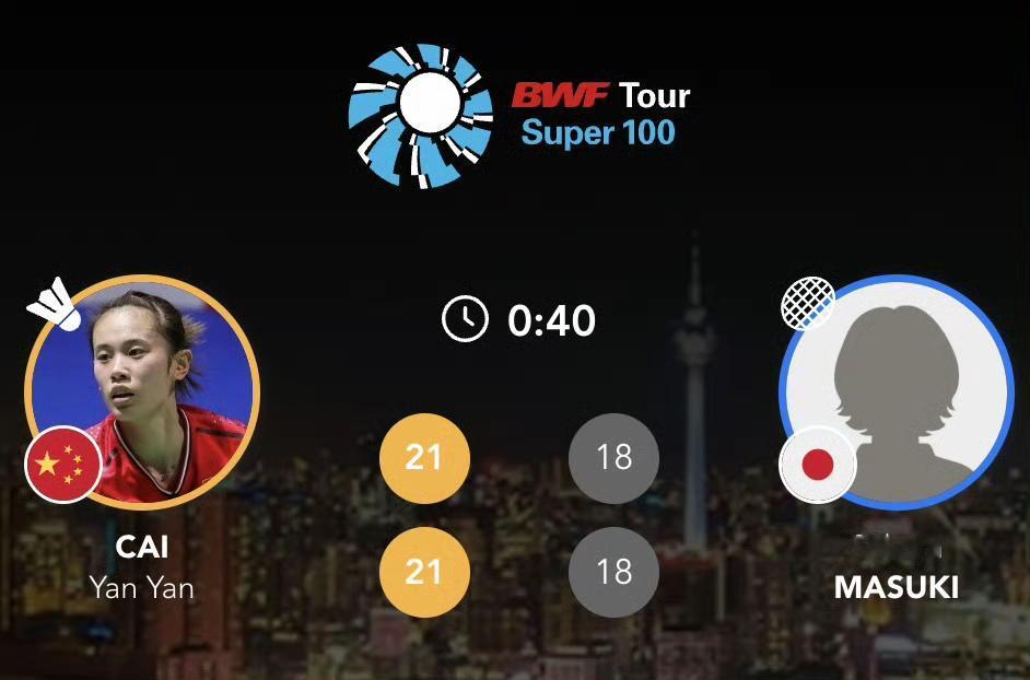 10月15日国羽部分赛果：【胜】刘宇轩🇨🇳21-7、15-21、21-