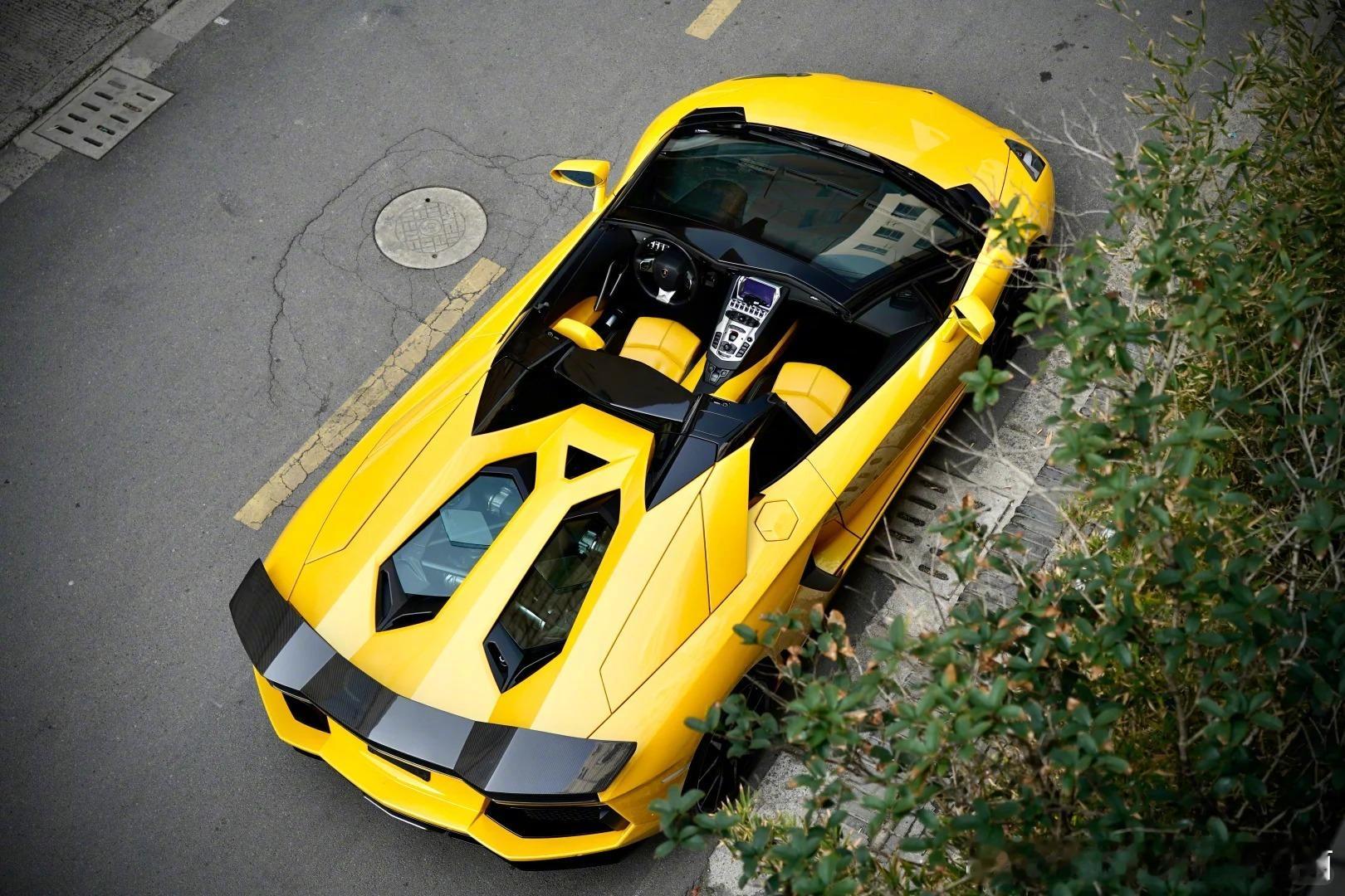 兰博基尼AventadorLP700-4Roadster，大牛的魅力无需多