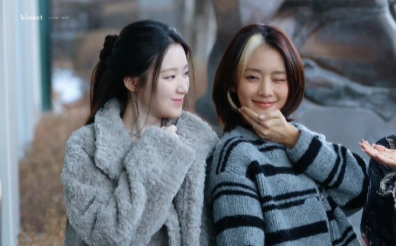 狠狠get到两个人的美貌了！很有特点的美就是Minnie这一撮白刘海，让我联想