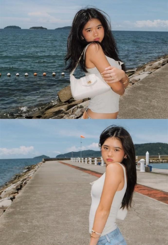 曹格女儿Grace15岁近照出炉，童年包子妹妹的可爱模样还历历在目，不过感觉长