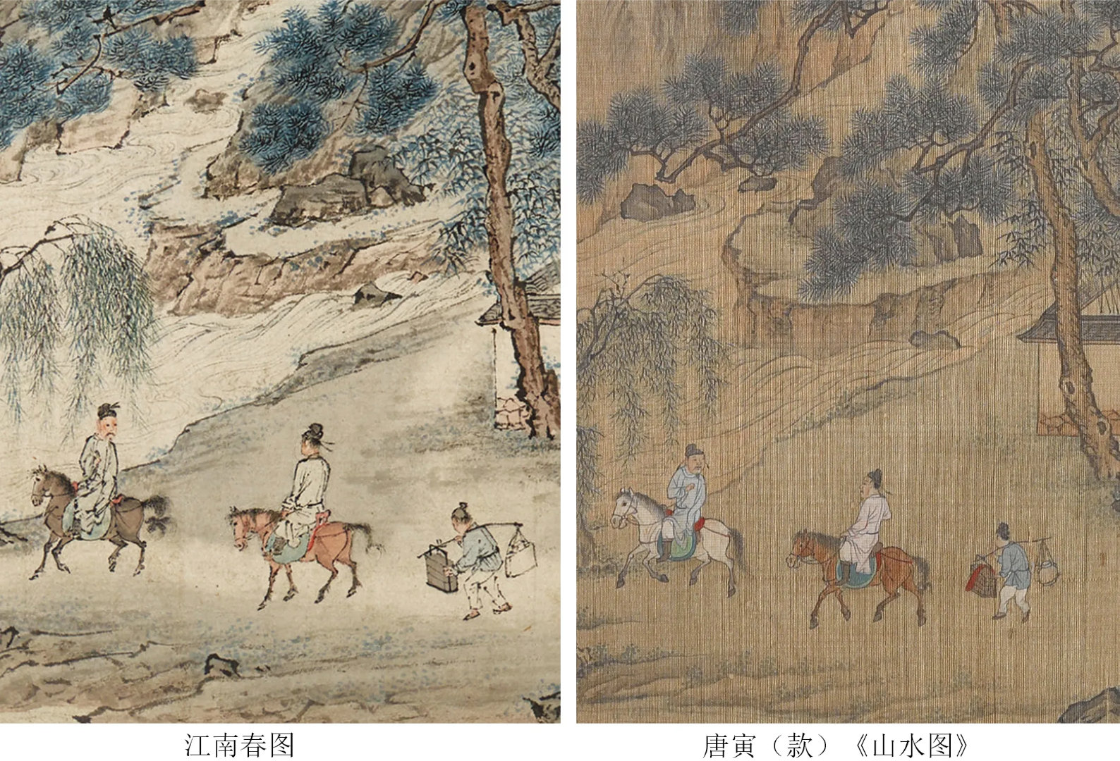 好文！颜明：仇英《江南春图》卷伪讹考辨大开眼界，原来书画鉴定学问这么大，是有道