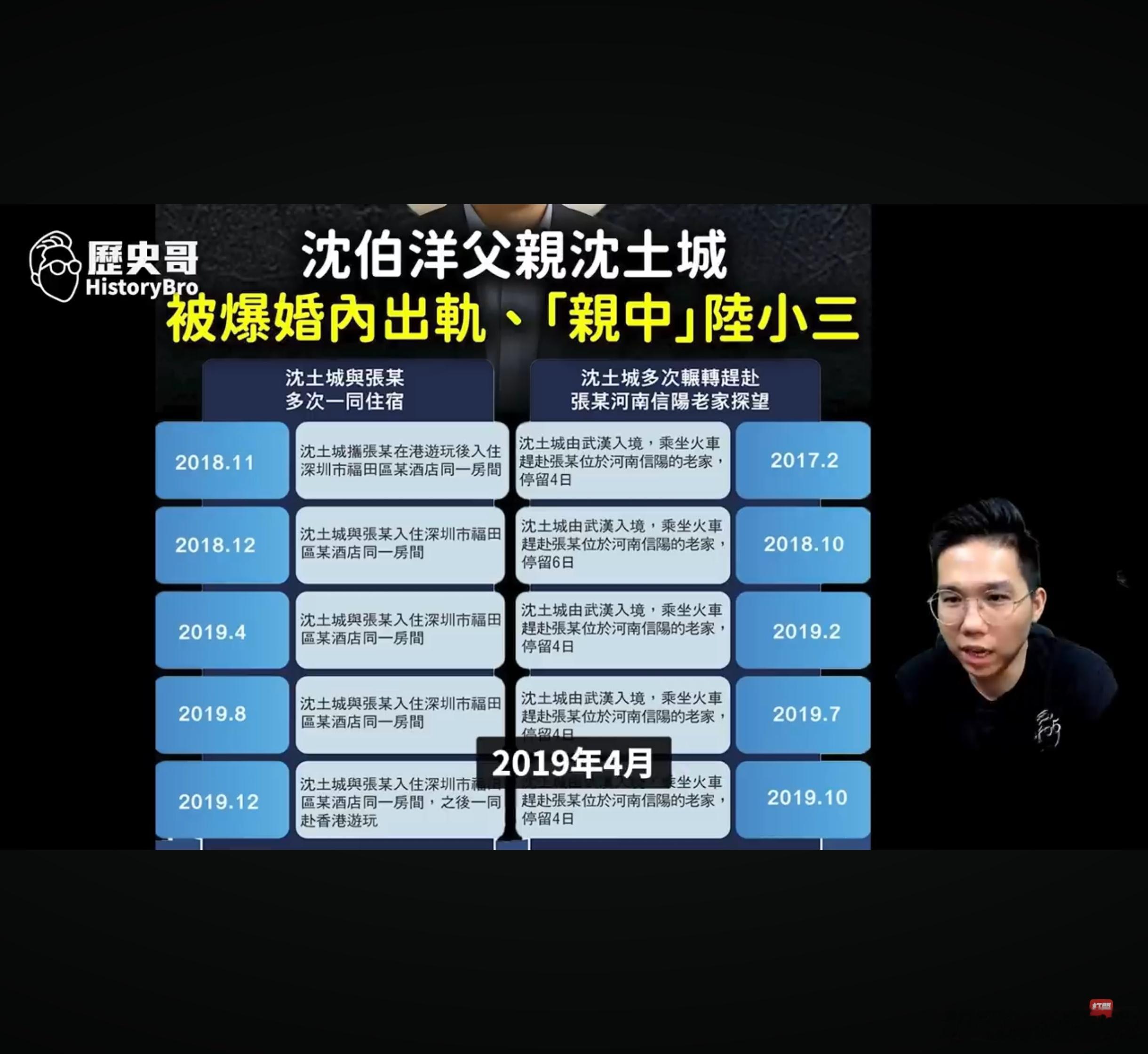 昨天我们这边揭底台湾省网军，其中有个是公开了最近跳的很凶的沈伯洋的家庭信息。证实