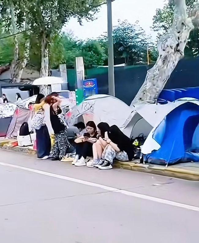标题：酒店贵到“住不起”，年轻人直接住公园？这届游客把节俭玩成了行为艺术！当“