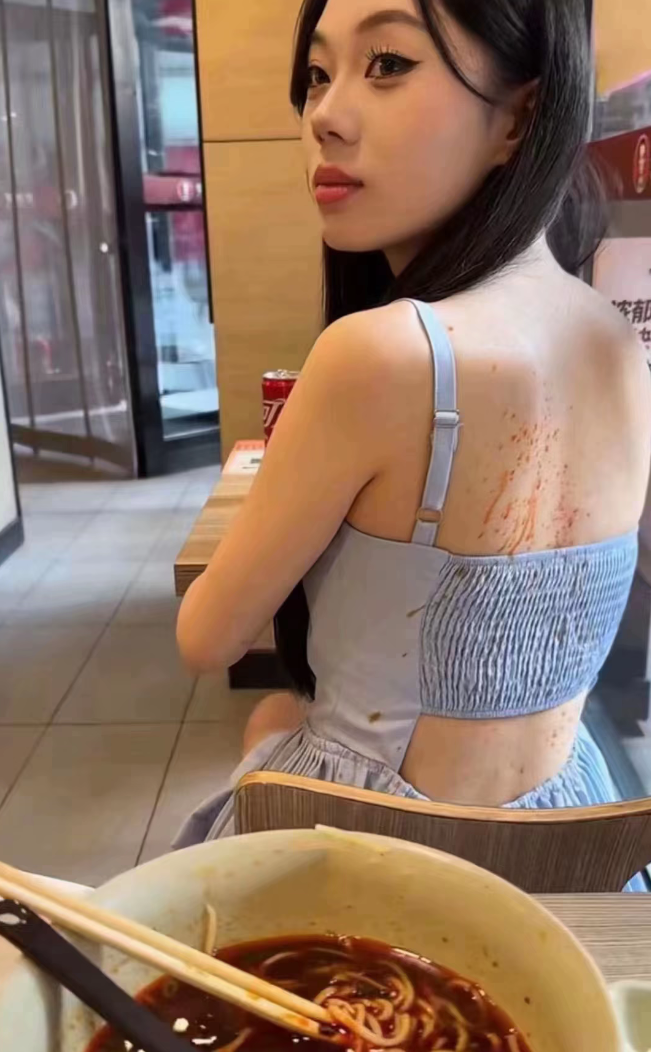 不小心撒别人身上了，怎么办？
