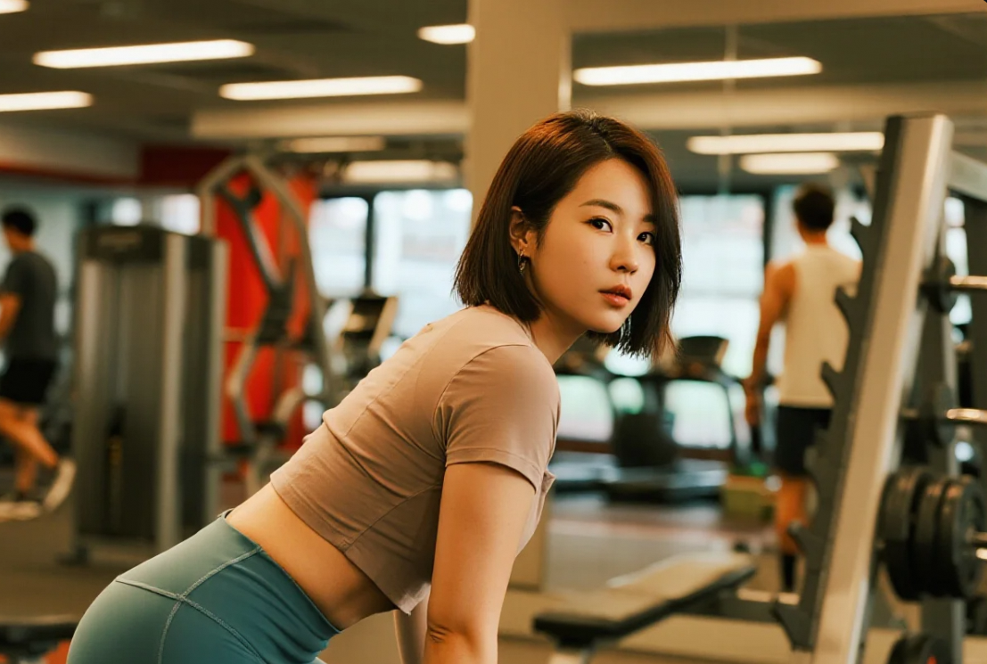 举铁的女人最美丽：健身美女图集