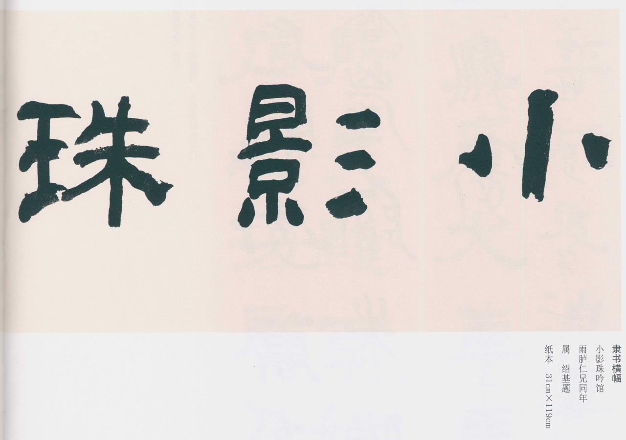 启功不涉篆隶，他批评何绍基是否存在认知盲区启功书法实践主要在楷书和行书。对篆