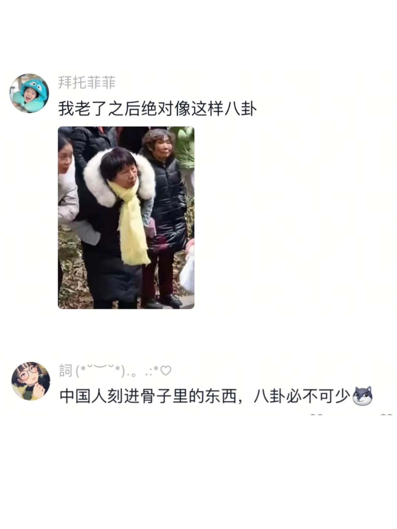 一生爱看热闹的中国人