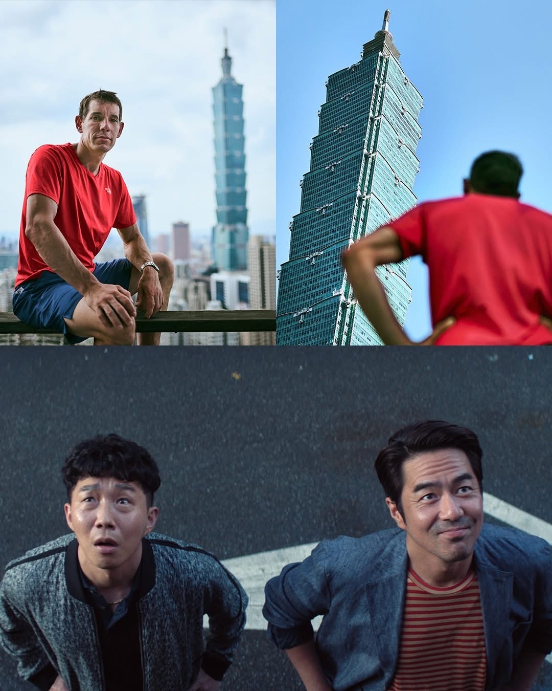 Netflix用热播剧剧照再预告AlexHonnold徒手攀爬台北101，稍晚