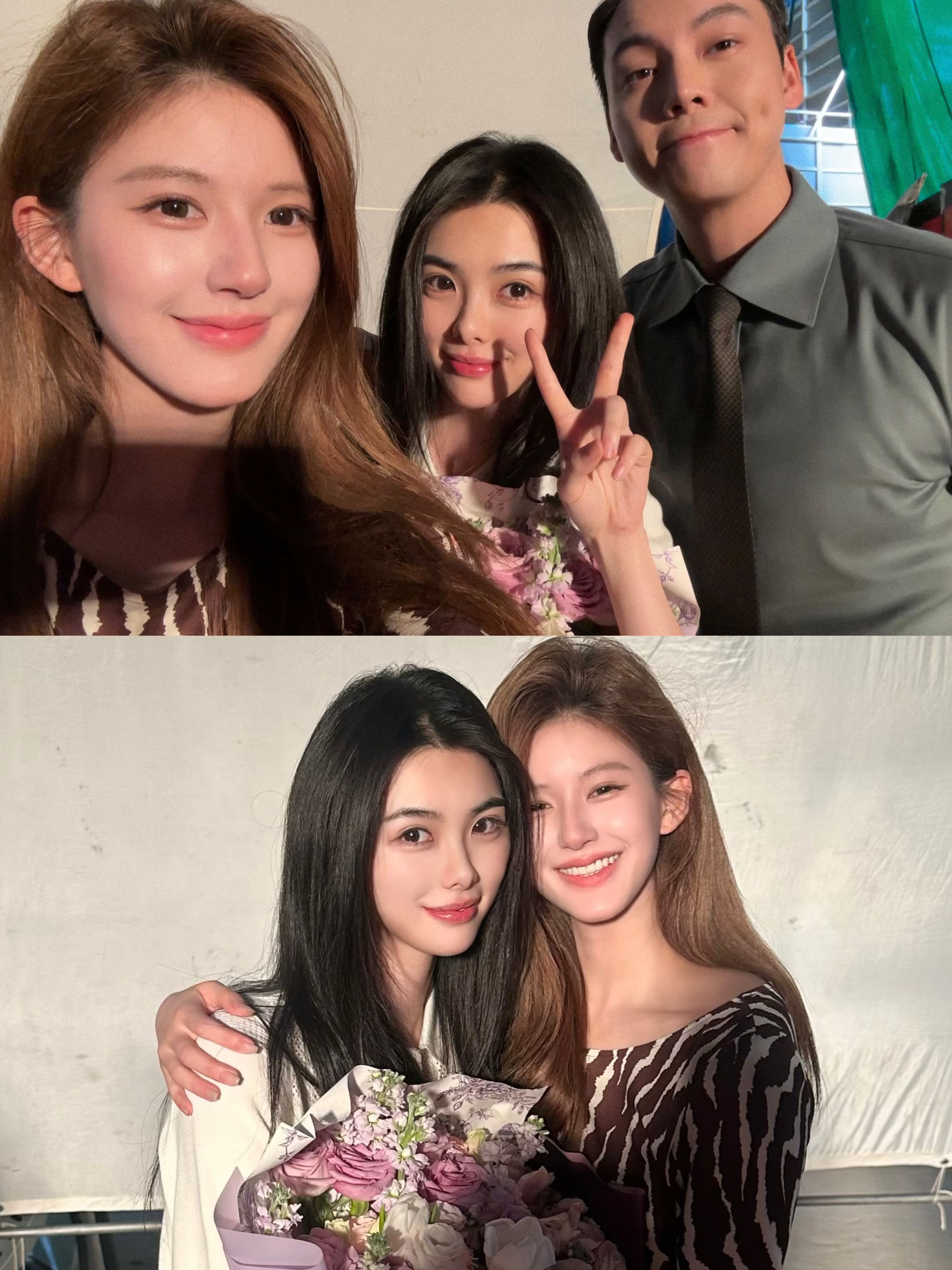 想说是谁美的这么突出一看竟然是赵露思…​​​