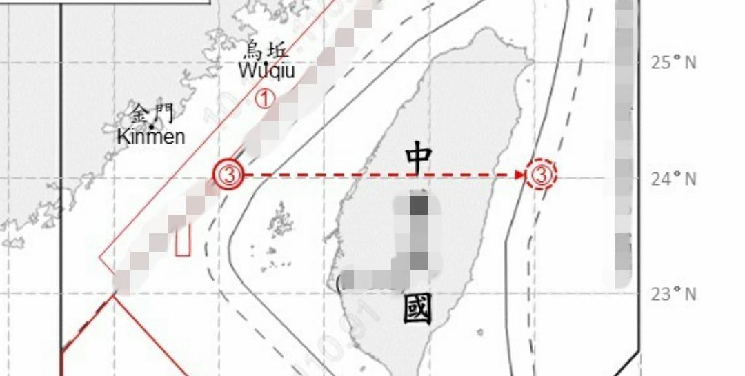 【气球横切中国台岛，台军演习看光光？】台军方发布信息称，昨天傍晚17时55分起，