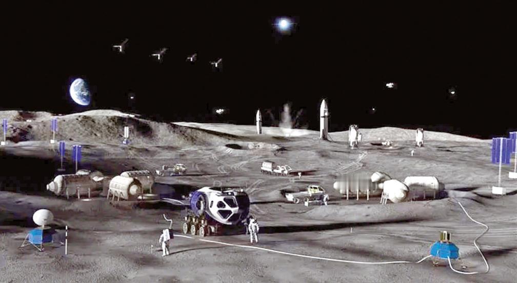 美国着急进行绕月飞行和登月，是想抢占战略制高点。以前的登月和月球探索，基本上都