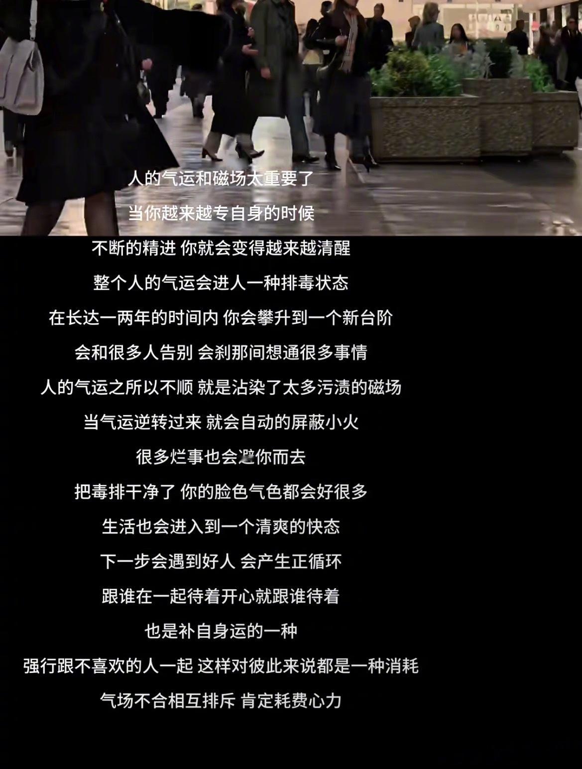 “人的气运和磁场太重要了”​​​