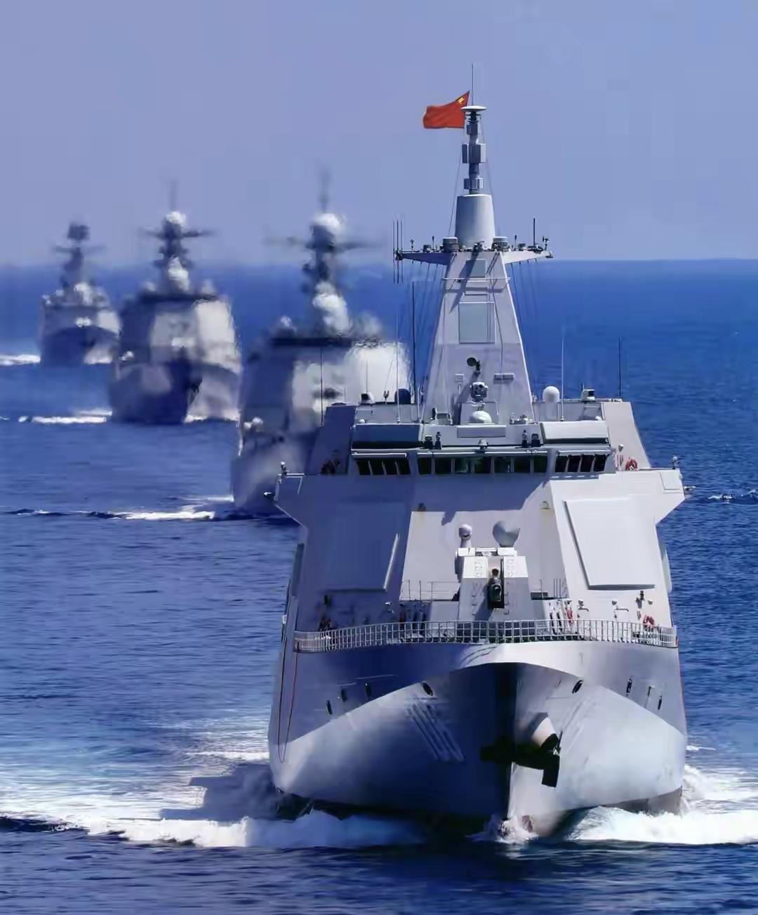 美:阿中你给我出来中:咋滴啦美:我问你你家055第二批是不是开始列装