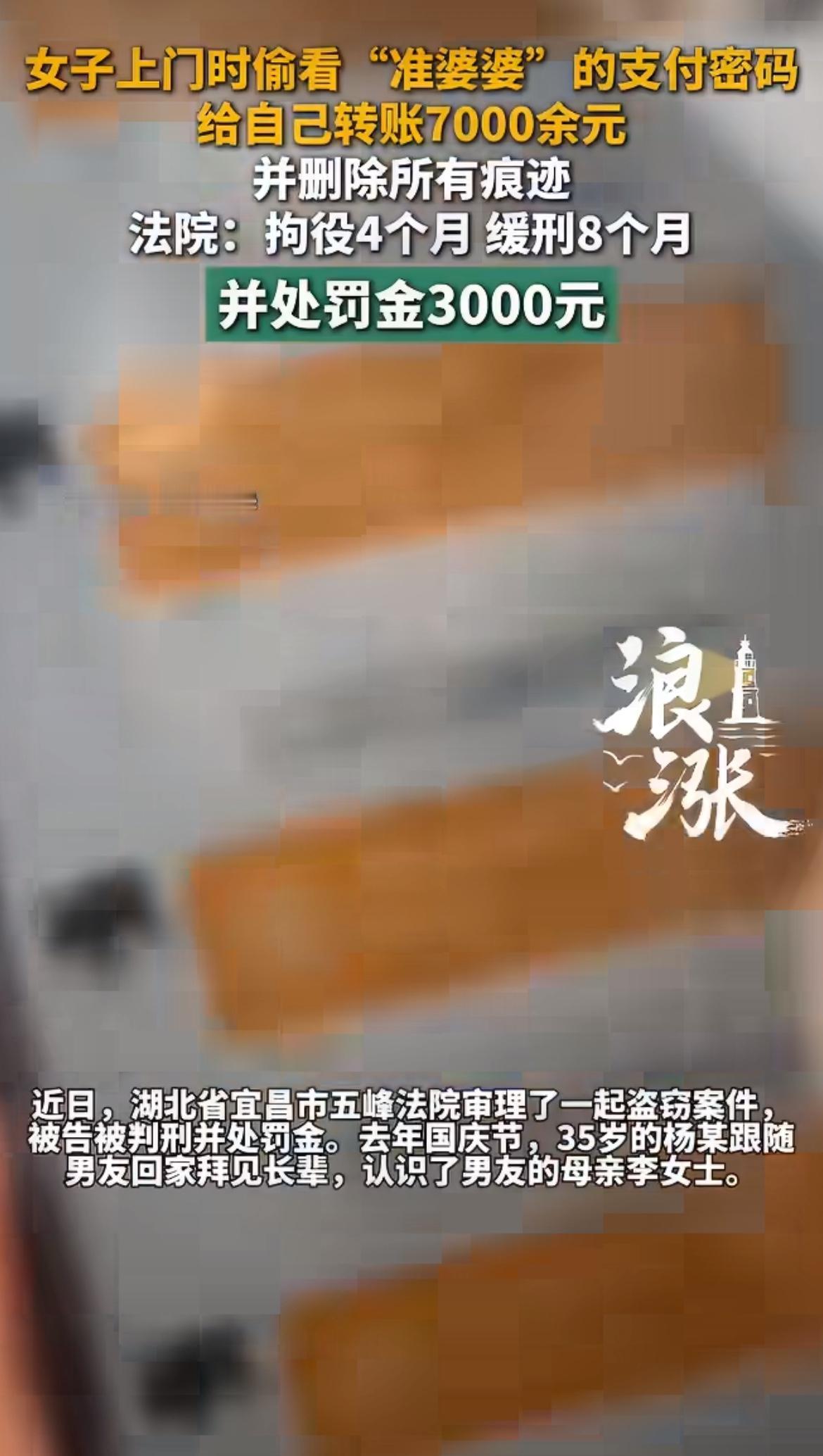 “不问自取便是偷！”35岁女子跟对象回湖北宜昌老家见家长，把未来婆婆哄得连手机都