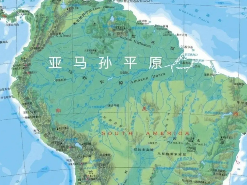 亚马逊平原算个屁，世界上根本不缺平原，地球上山少，平地多。亚马逊平原面积最大，要