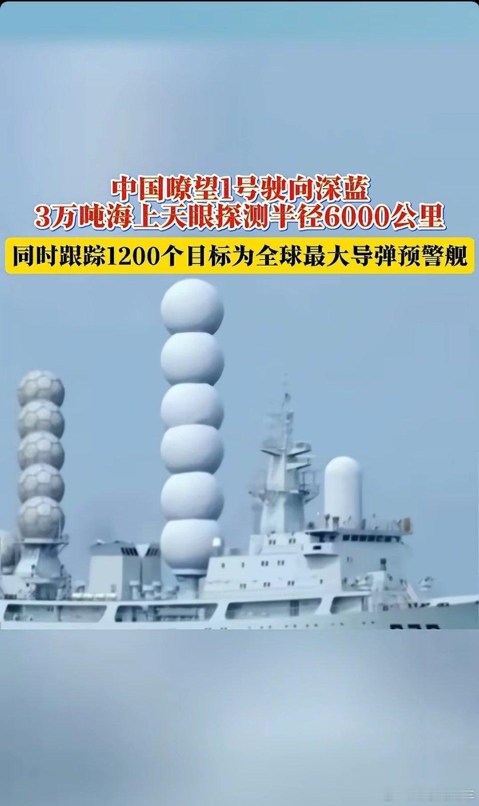 中外舰闻科技新突破瞭望一号的，这个糖葫芦有点意思​​​