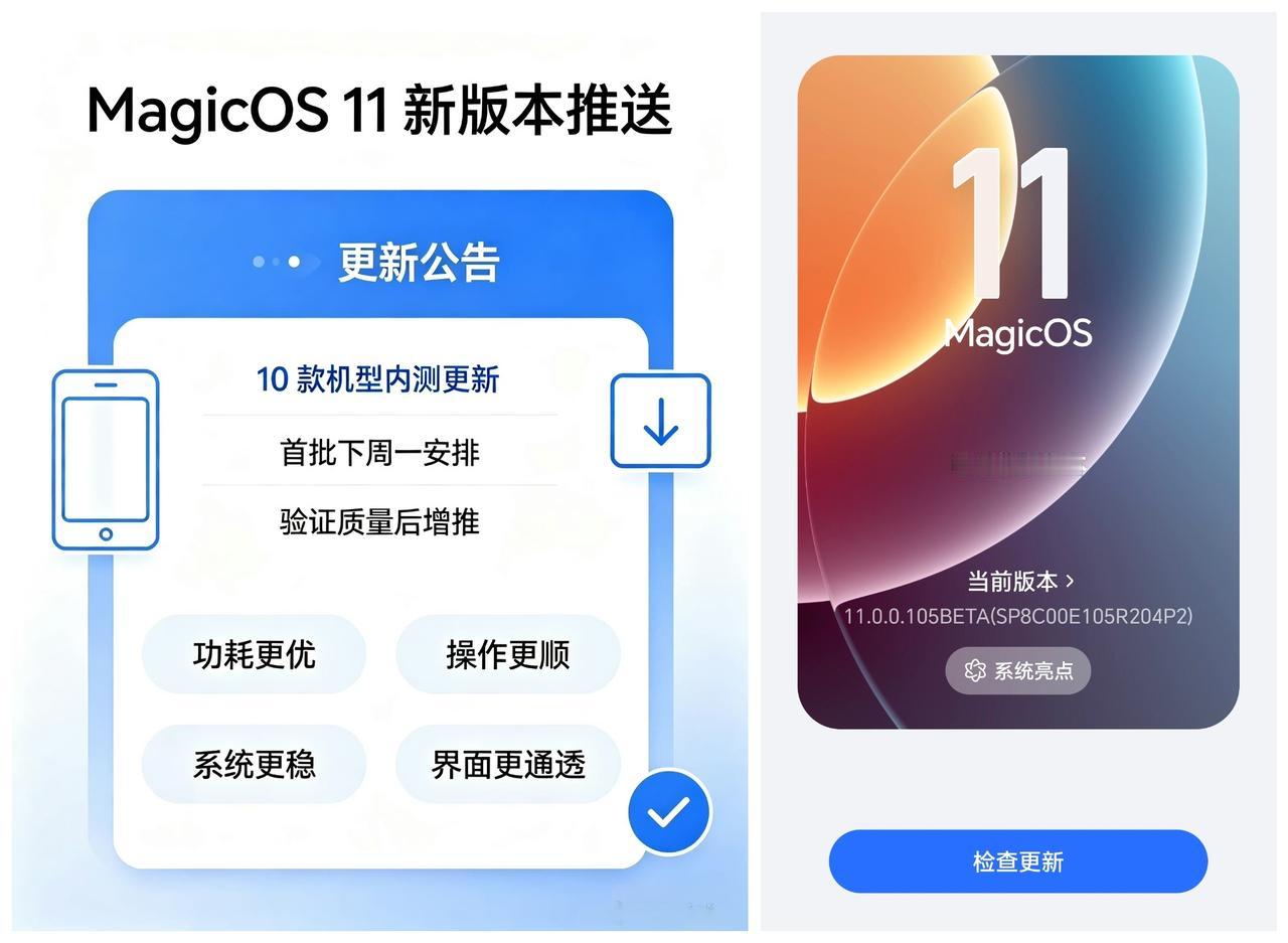荣耀MagicOS11系统更新节奏做的不错，给工程师点赞。目前使用的荣耀60