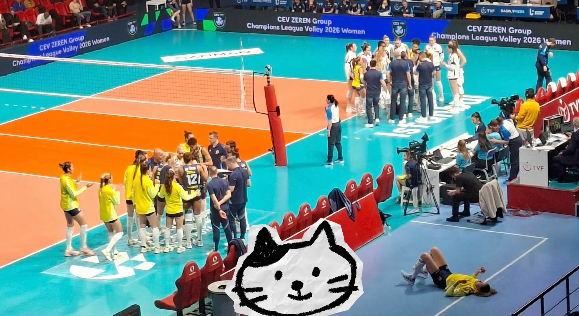 费内巴切女排队友间的关系不和谐？