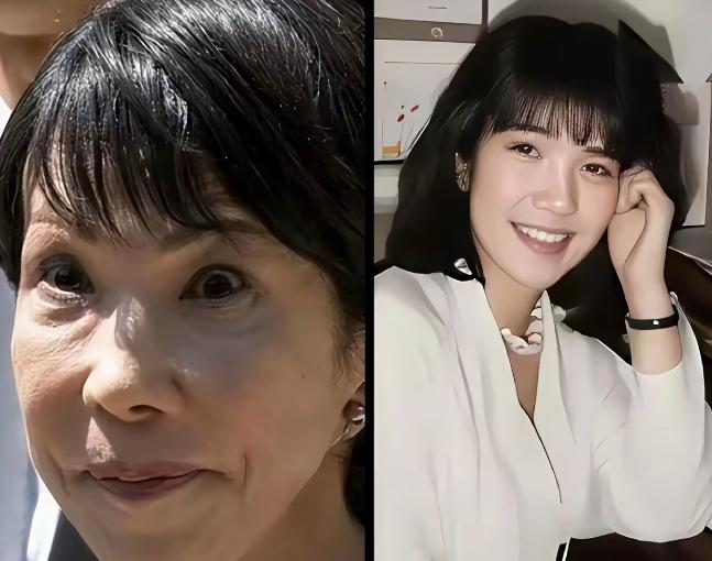 看到高市早苗年轻时候的照片与现在的样貌作对比之后，才发现她的“野心”已经写满在了