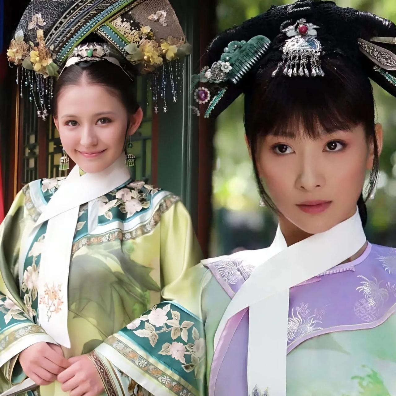 《甄嬛传》里有个很有意思的对比：宫女太监们敢对着安陵容说闲话、踩一脚，却没谁敢招