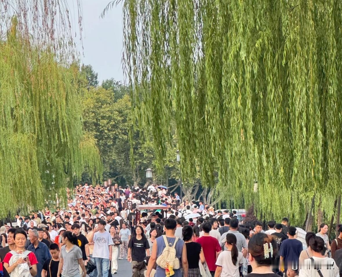 上午刚到杭州下午就想走了来杭州旅游的注意了先看看温度再决定要不要挑战高温