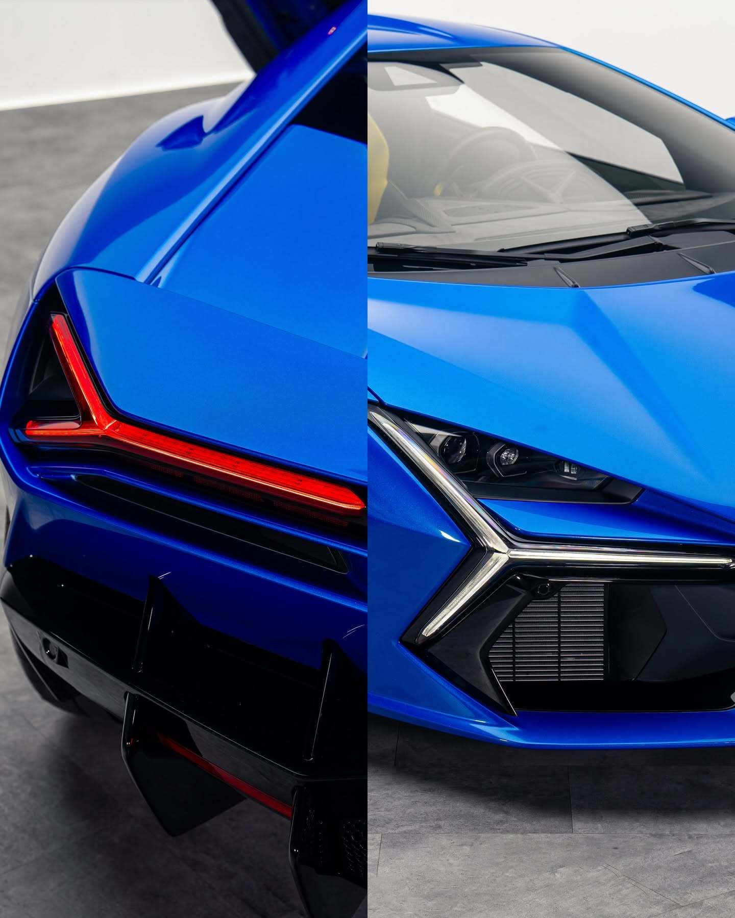 LamborghiniRevuelto兰博基尼兰博基尼revuelto钴蓝黄