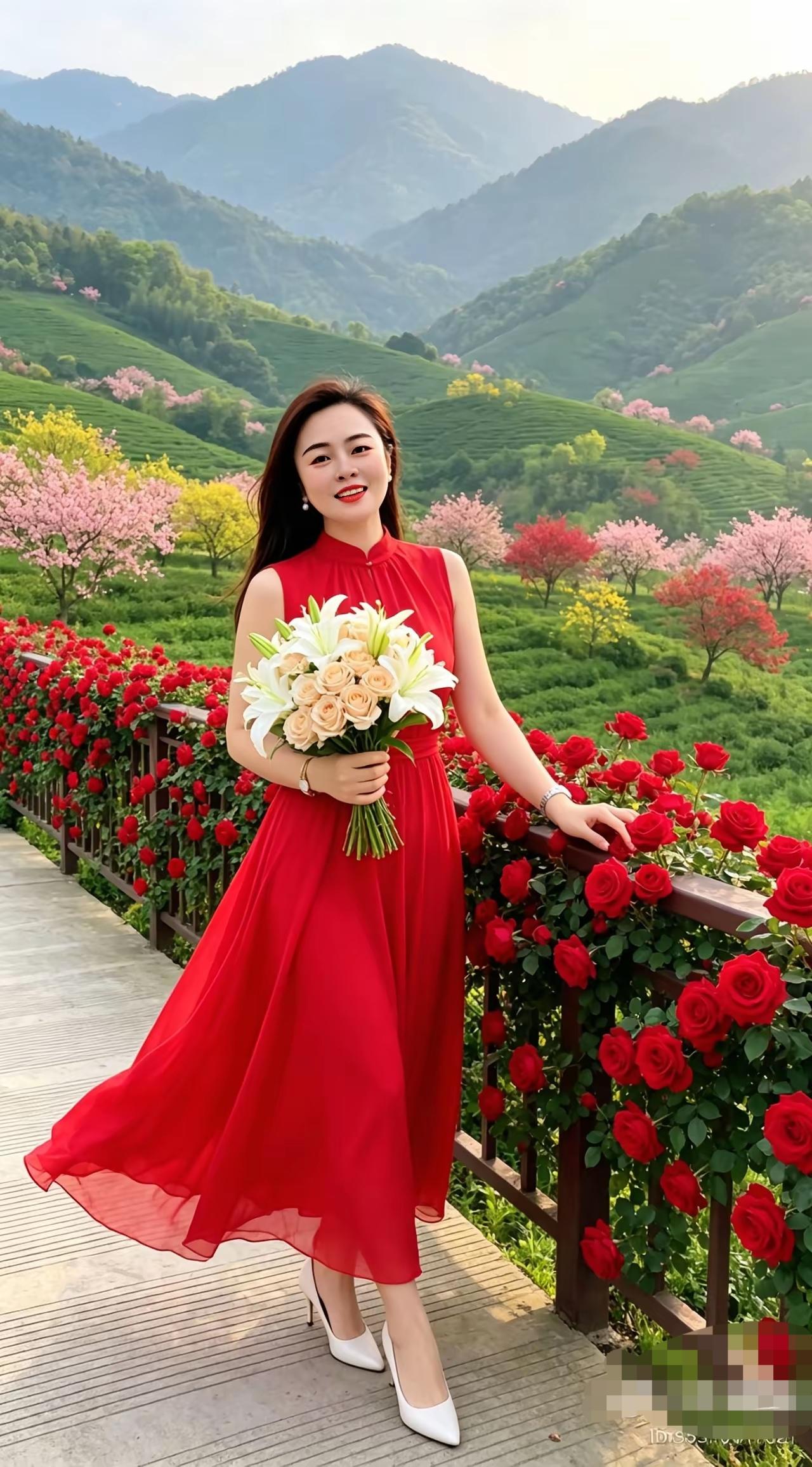 风景美还是人美