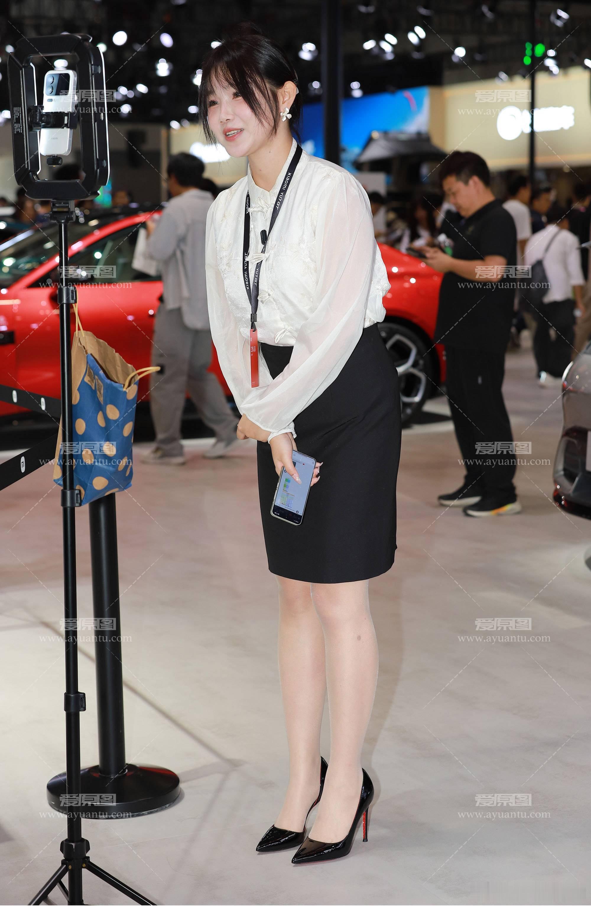 车展现场丝袜
