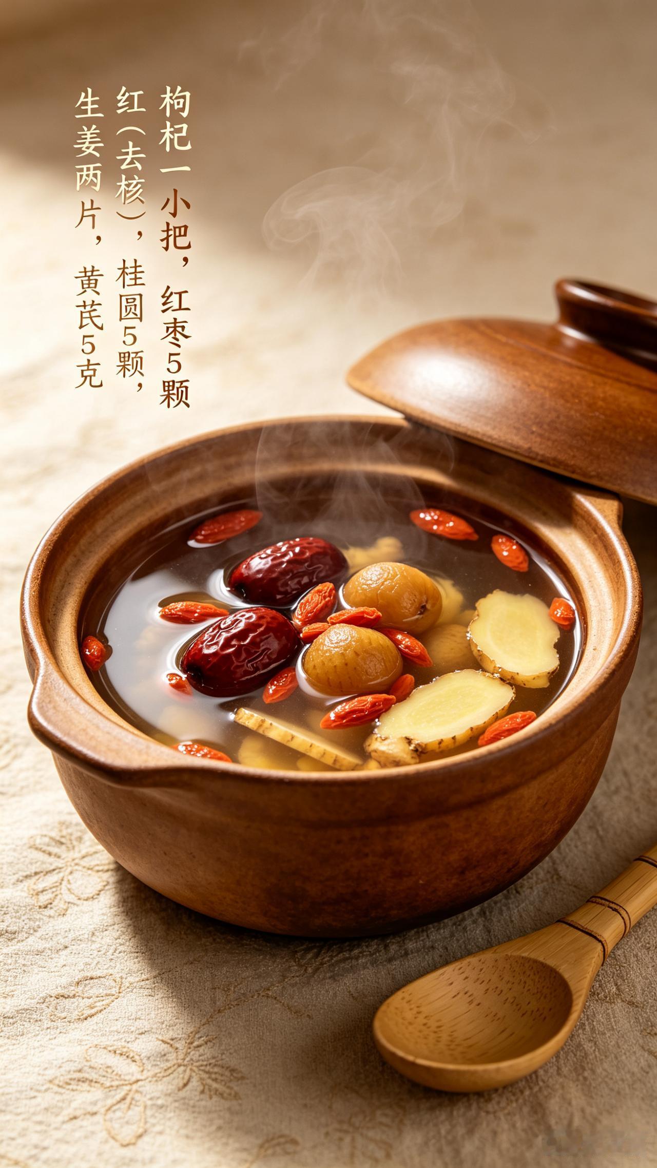 老辈人教的洞房花烛汤，名字让人脸红，喝2周精气神真不一样了，白天不困晚上不累。