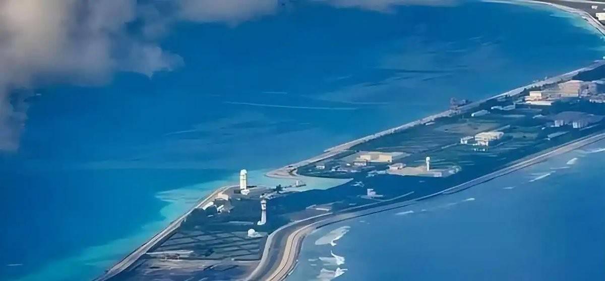 离越南才250公里、当年连土都找不着的西沙最南端小岛，如今600米大路、