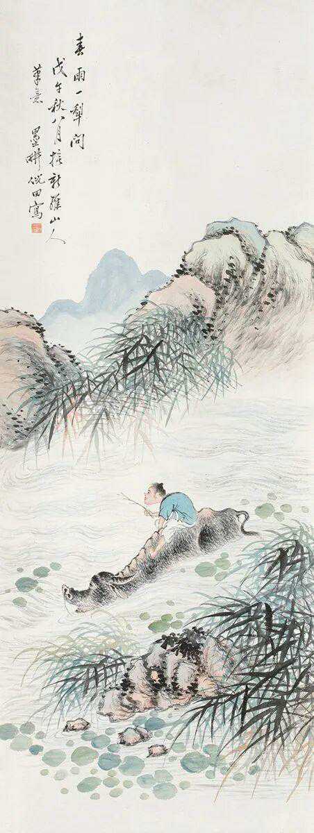 在清末民初的海派画坛，倪田是绕不开的传奇。这位1855年生于江苏江都的画家，
