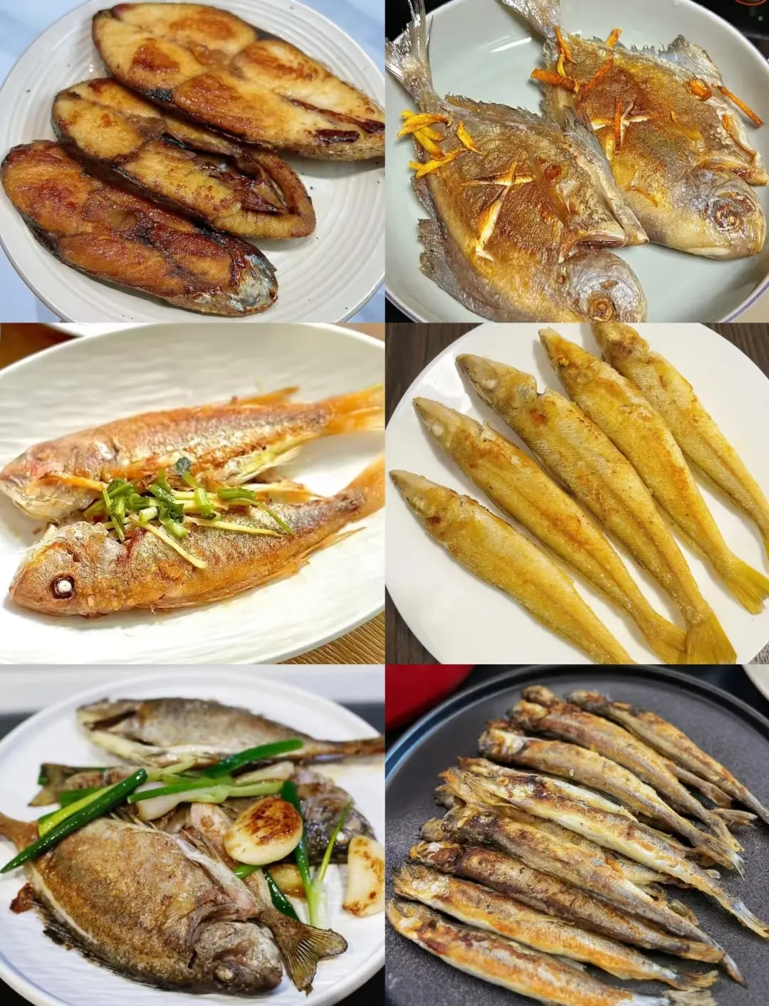 🐟6种香煎海鱼大PK！你吃过几种？