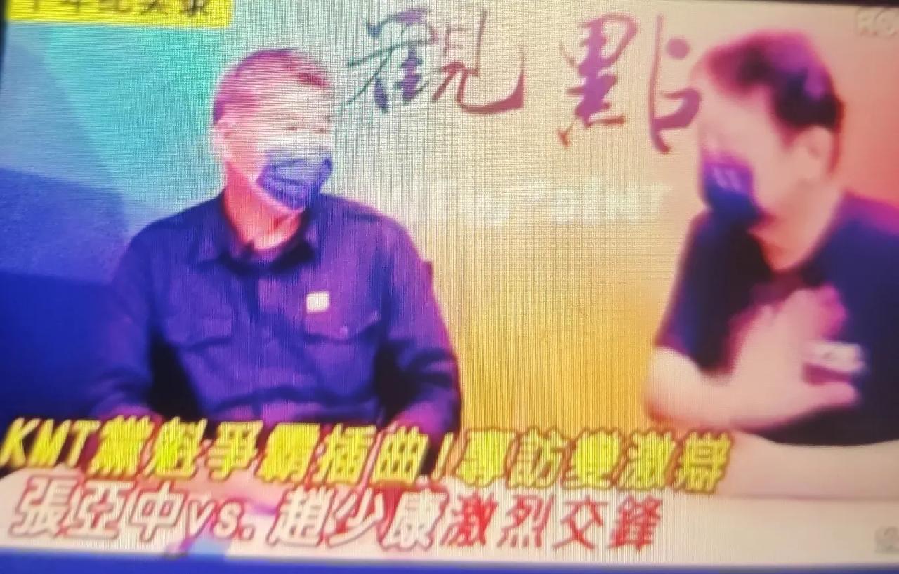 近日，国民党下届主席参选人张亚中和媒体人赵少康作客“观点”节目，围绕两岸和平展开