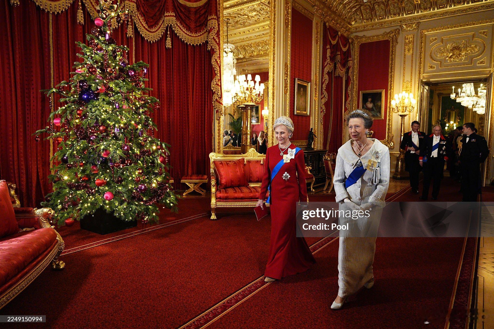 英国王室🇬🇧🇩🇪12月3日，格洛斯特公爵理查德王子和公爵夫人布丽吉特出