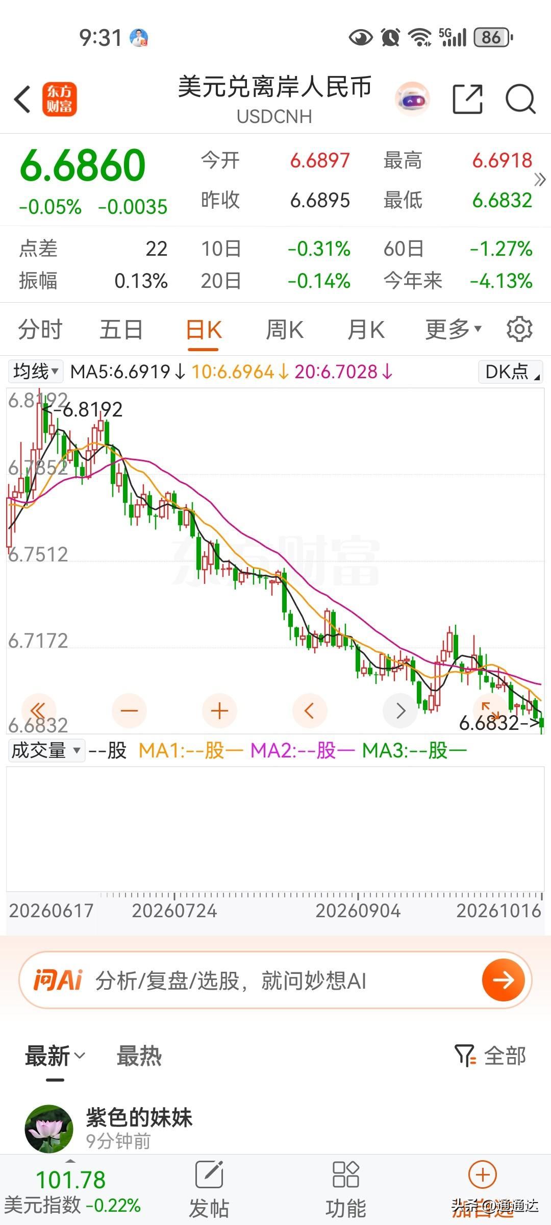 人民币缓慢升值到新高，如果普通工人人均工资不提高，还是拍在全球七十多位，什么都解