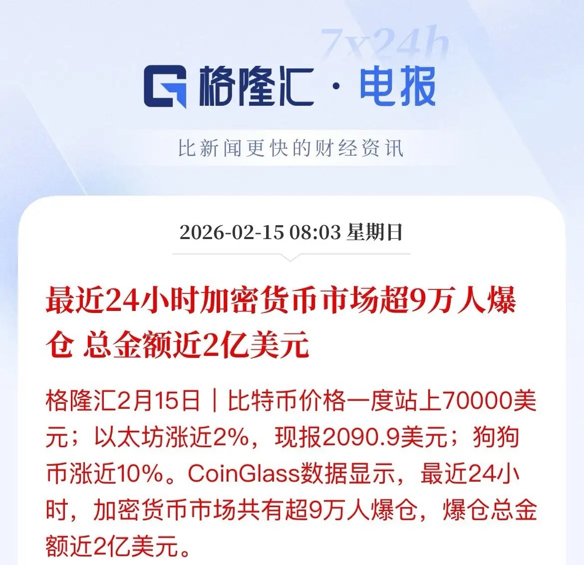 加密货币盘中大幅震荡，上下滑落，24小时超9万人消费2亿美元从9.3万美元到6.