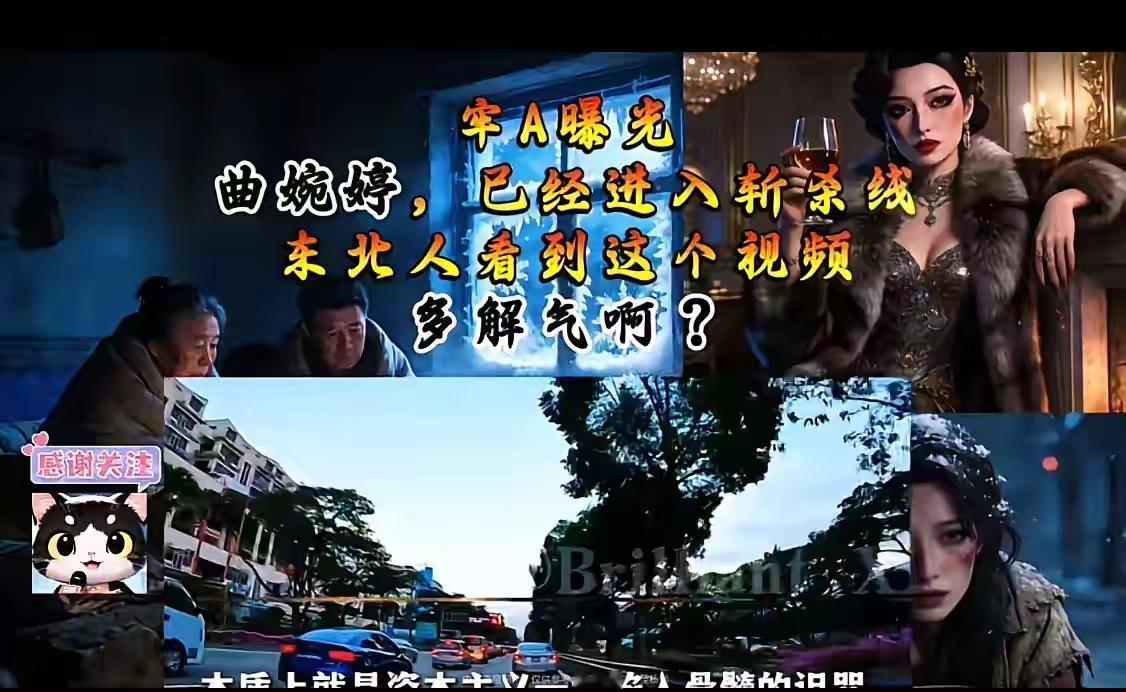 这真是大快人心的消息，牢A说的话部分得到了验证，加拿大当地华人说，曲婉婷几个月