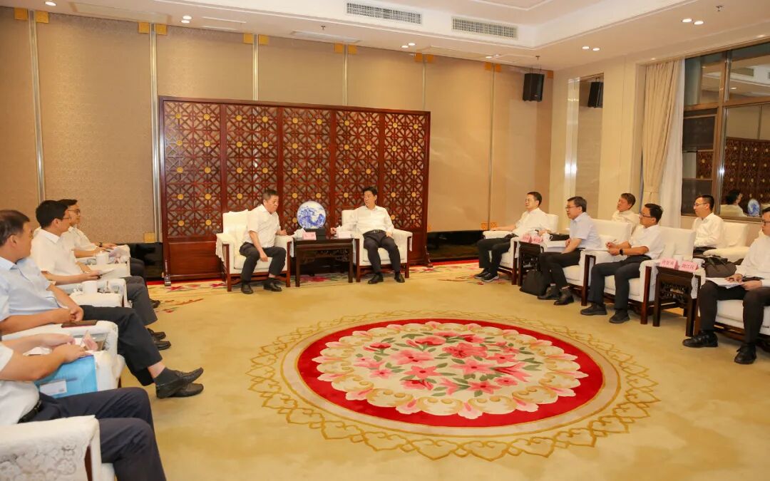 陈少荣吴庆华会见中金岭南党委书记、董事长喻鸿