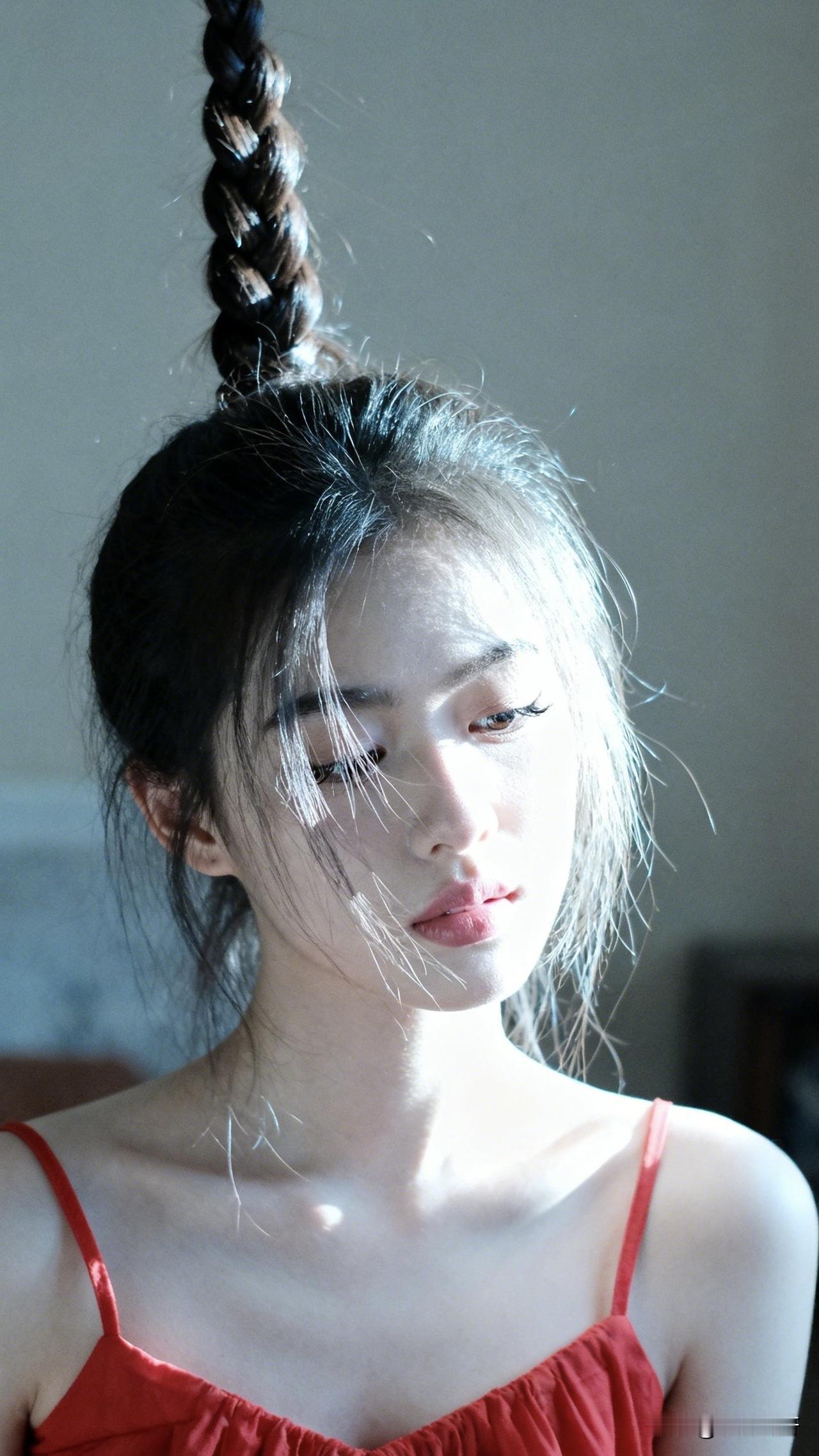 ：谁说一柱擎天发型好看的？什么发型审美真的是[捂脸哭]～搞这种工～