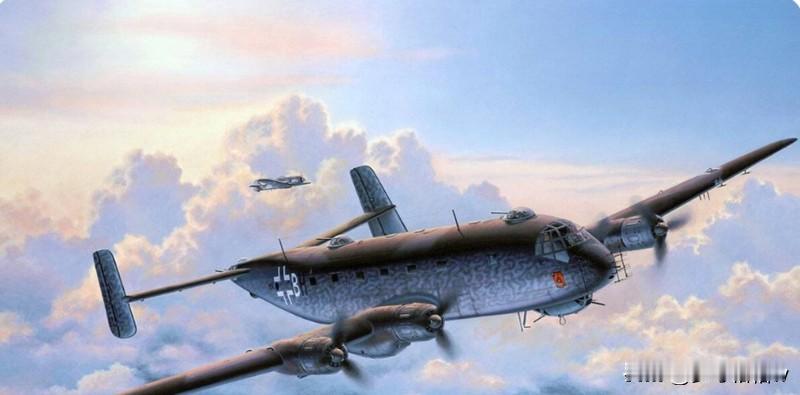 第二次世界大战时期德三为了空袭花旗国，其军事工业曾经在容克-290运输机的基础上