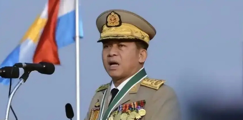 缅国代理大统领敏昂莱，说他是“电诈大帅”也不为过，就算他没有直接参与缅国的电诈产